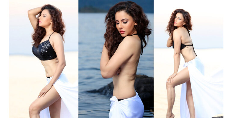 Actress Kavya Keeran goes bold as she flaunts her curves at Beach