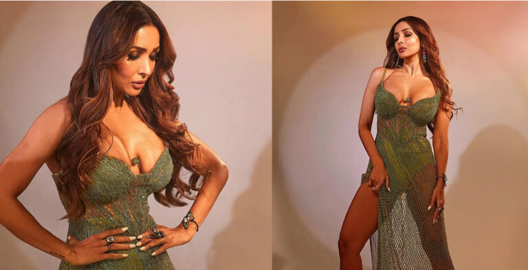 Malaika Arora redefines hotness in see-through green dress, see pics