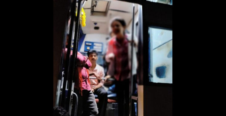 Moral policing yet again: Parivar activists stop bus, pull up man, woman Moral policing yet again: Parivar activists stop bus, pull up man, woman