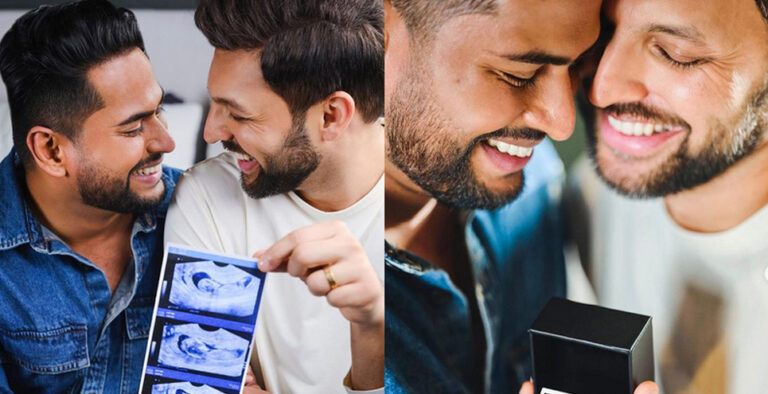 Gay couple who went viral for their wedding set to become parents soon Gay couple who went viral for their wedding set to become parents soon