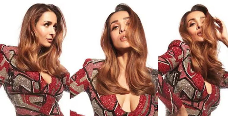 Malaika Arora’s red sequin outfit ups the oomph factor; see pics