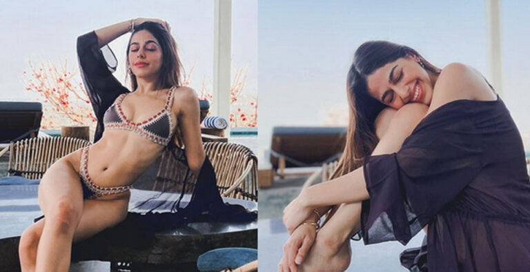 Alaya F keeps it hot and sassy in bold crochet bikini, flaunts toned figure Alaya F keeps it hot and sassy in bold crochet bikini, flaunts toned figure