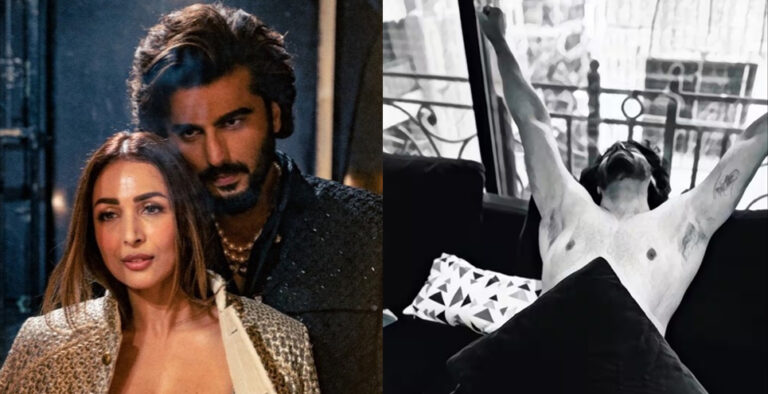 Malaika drops semi-nude pic of beau Arjun Kapoor, photo creates stir online