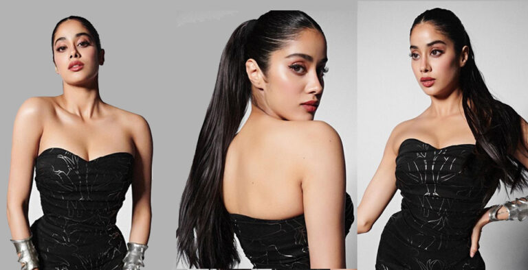 Janhvi Kapoor is at her hottest in this exquisite black gown, See pics