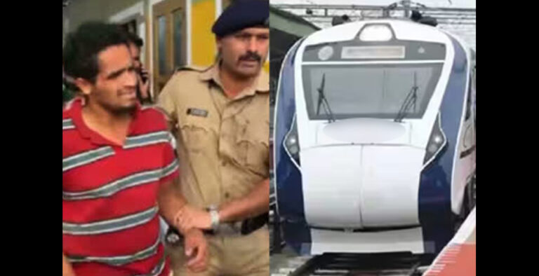 Youth travelling ticketless locks himself up in Vande Bharat Express toilet