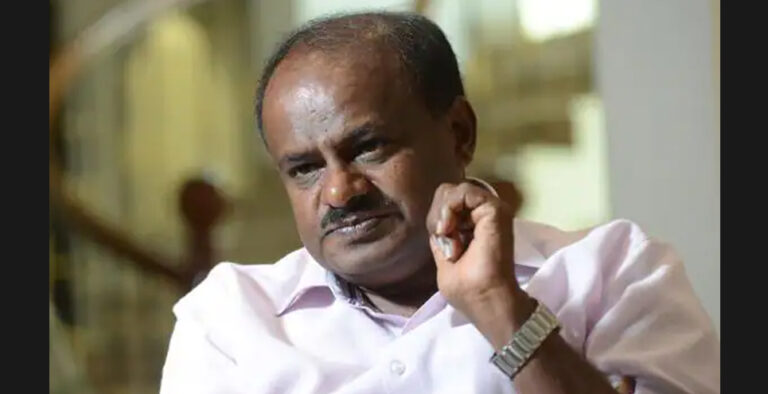 Karnataka ex-CM Kumaraswamy admitted to hospital in Bengaluru