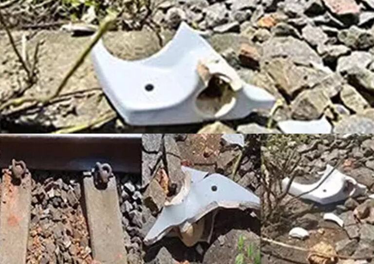 Kasargod: Alert loco pilot spots commode, red stones on railway track